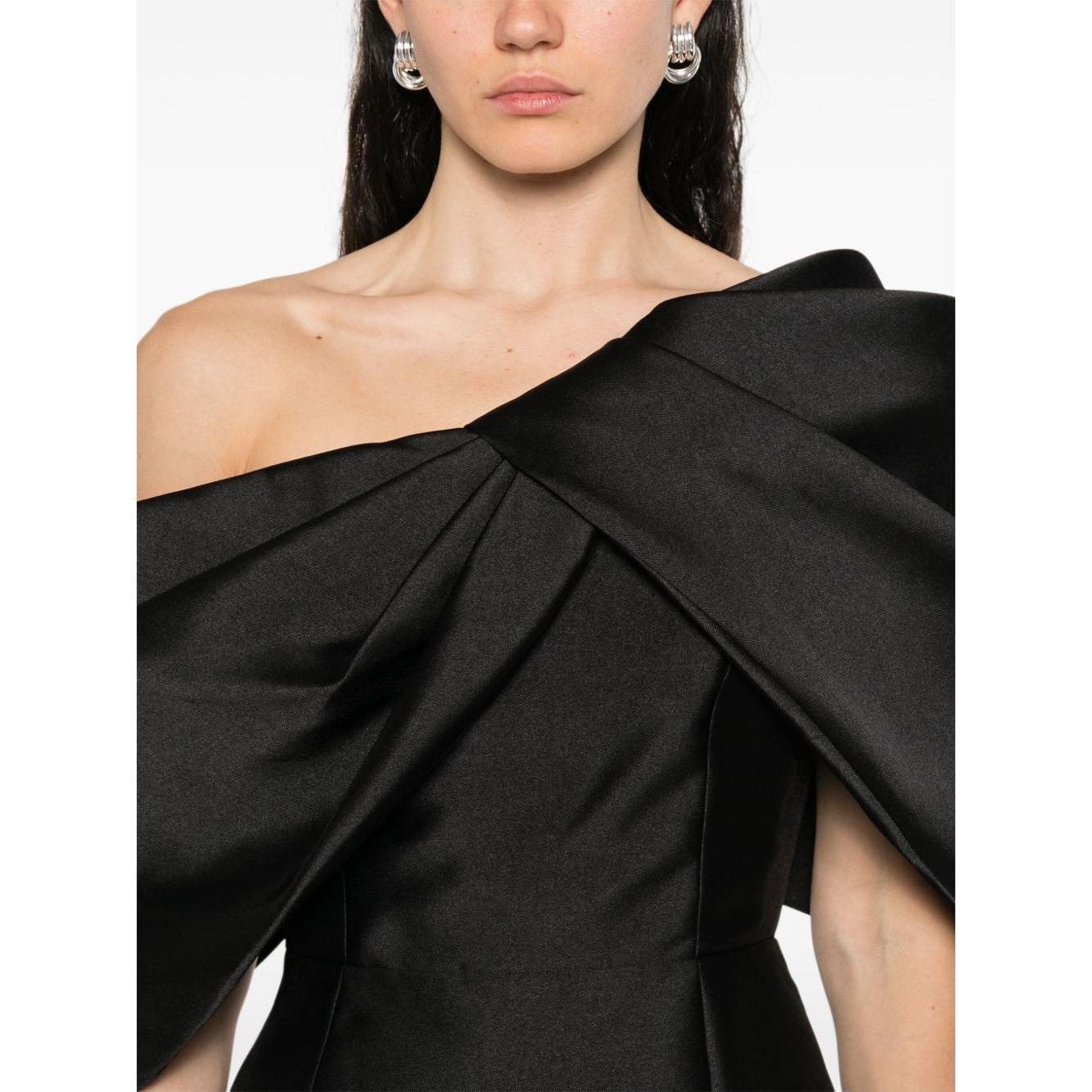 Solace London Dresses Black OS44006BLACK-AI25