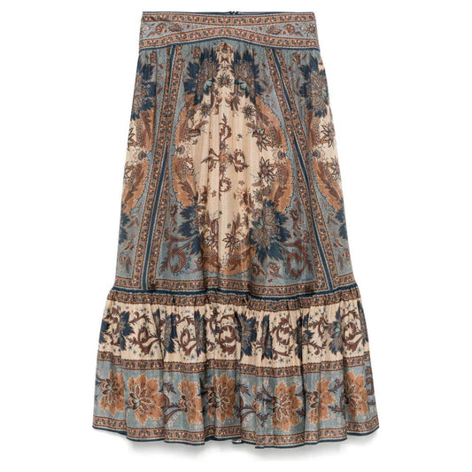 Zimmermann Skirts Blue 3479SSS253BLCMINFLO-AI25