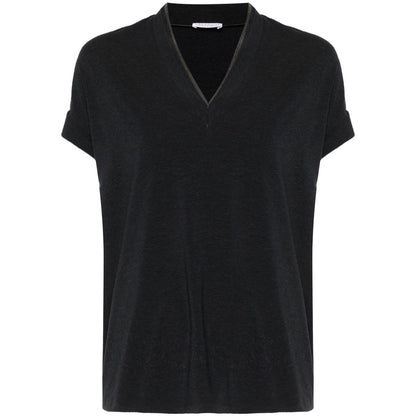 Brunello Cucinelli T-shirts and Polos Grey