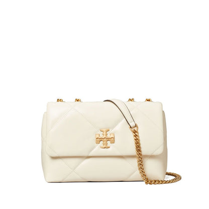 Tory Burch Kira Diamond small leather shoulder bag