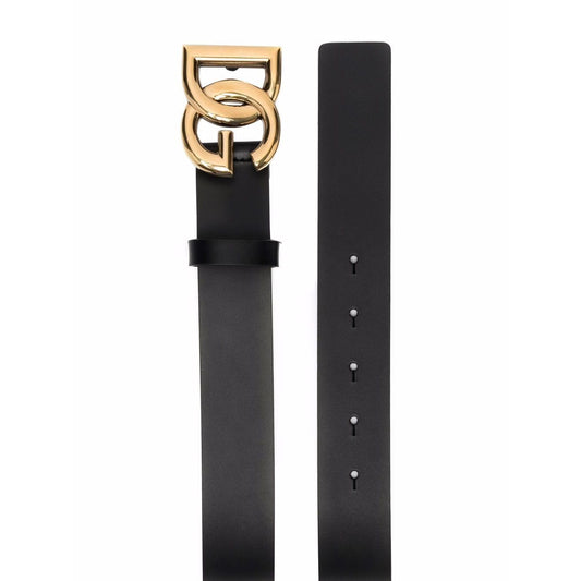 Dolce & Gabbana DG Logo leather belt