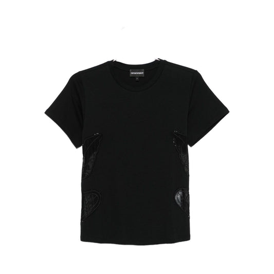 Emporio Armani T-shirts and Polos Black