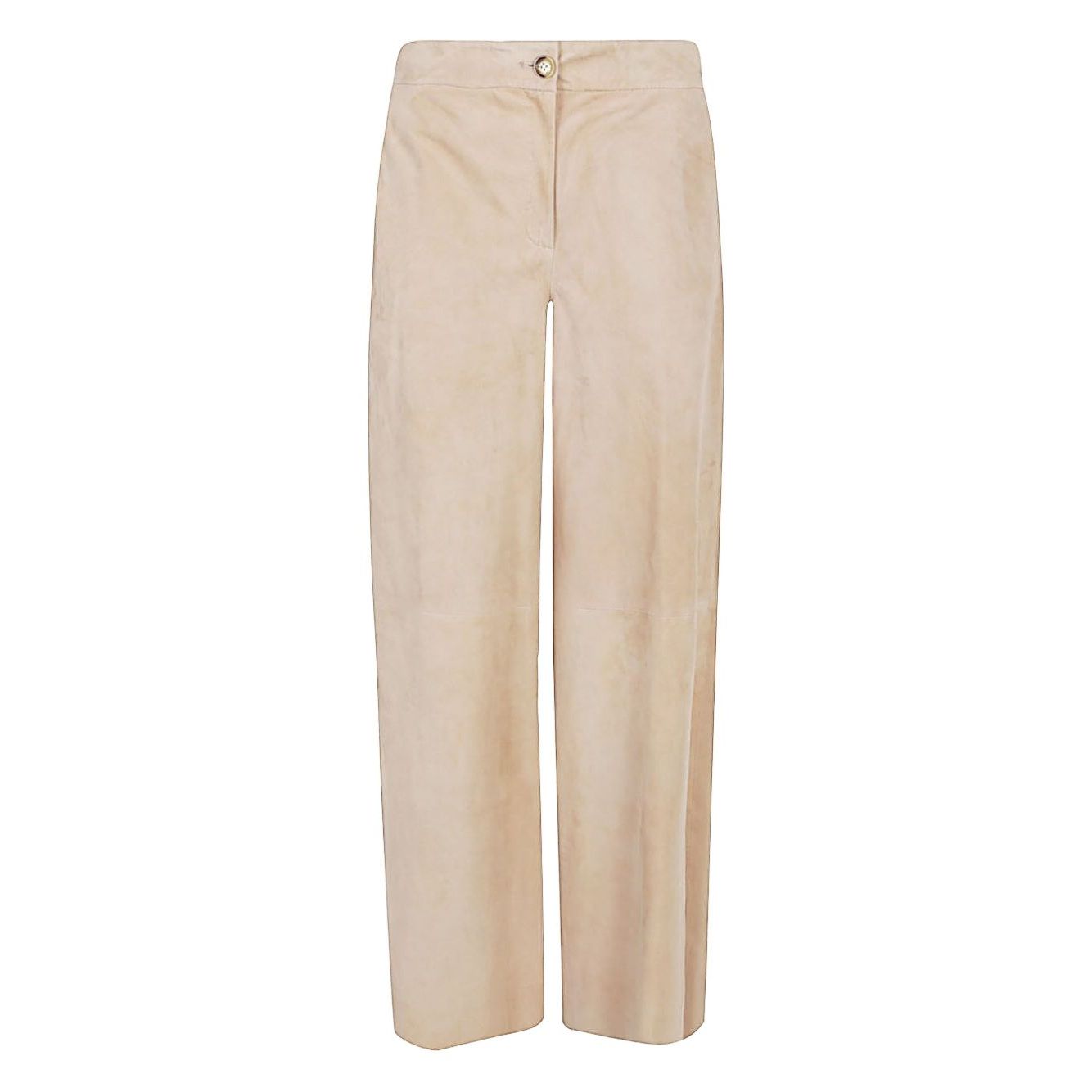 Via Masini 80 Trousers Beige