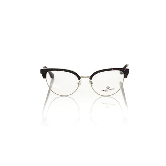 Frankie Morello Burgundy Metallic Fiber Women Frame