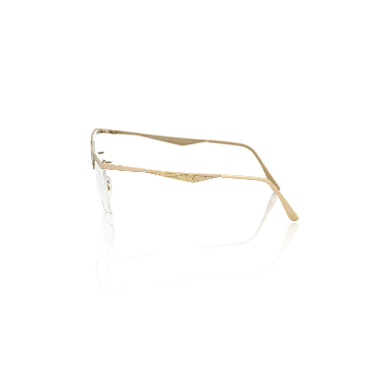 Frankie Morello Brown Metallic Women's Eyeglass Frame