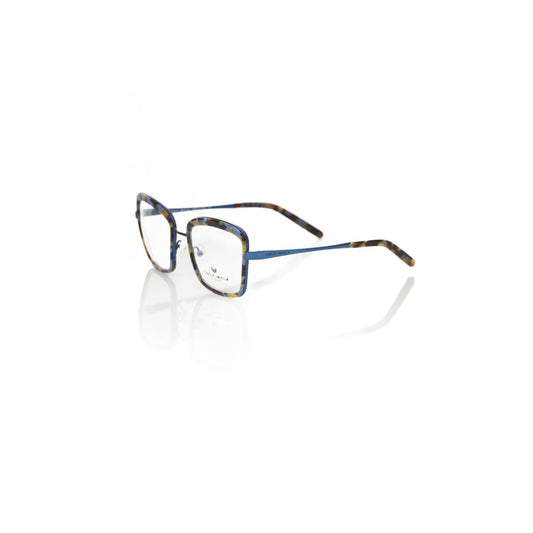 Frankie Morello Blue Metallic Women's Eyeglass Frame