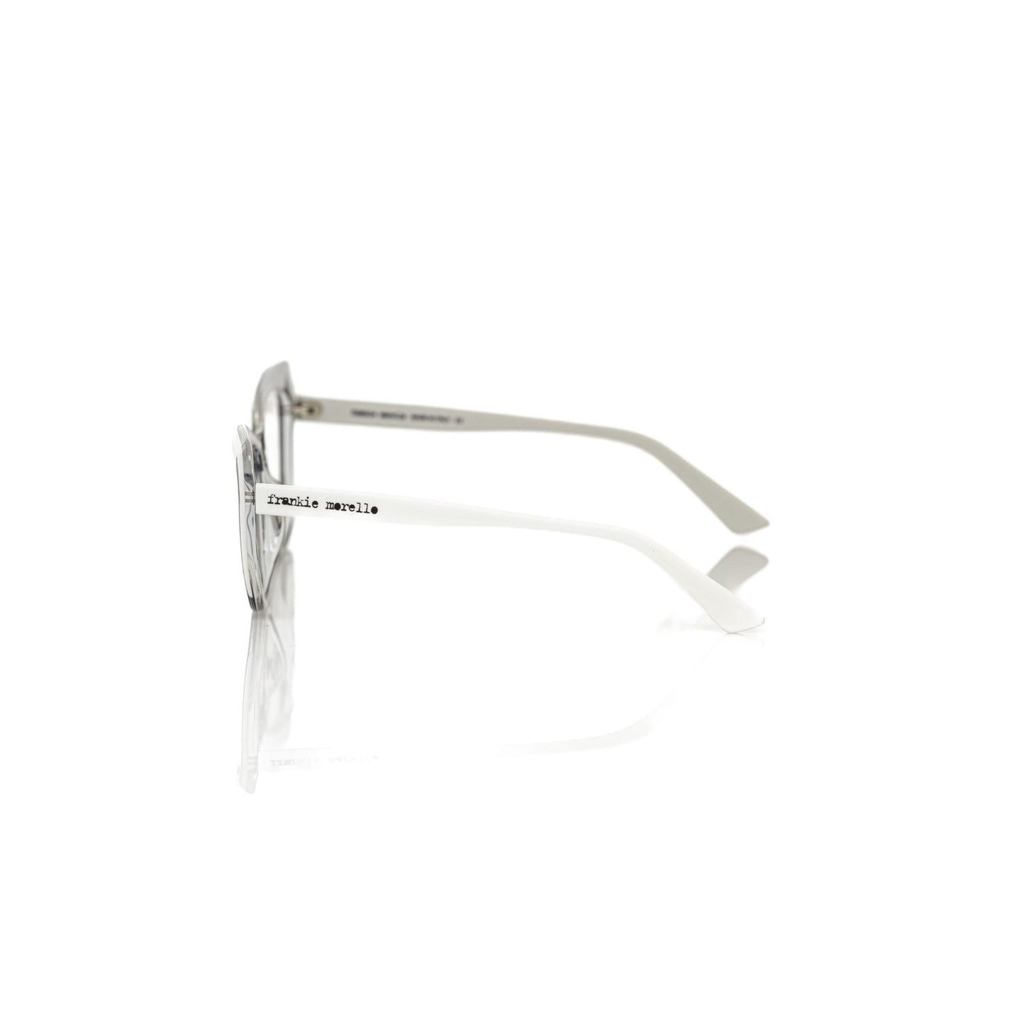 Frankie Morello Black Acetate Women's Eyeglass Frame