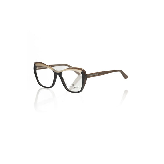 Frankie Morello Black Acetate Women Frame FR-22107