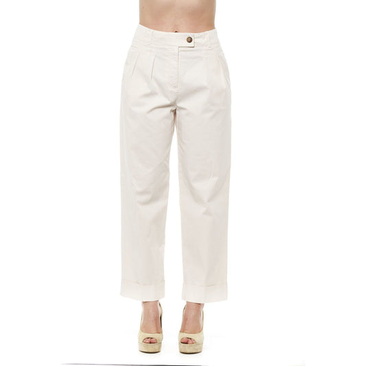 Peserico Beige Wide Palazzo Pants M04890T402477_040Beige-78634-FBB-69