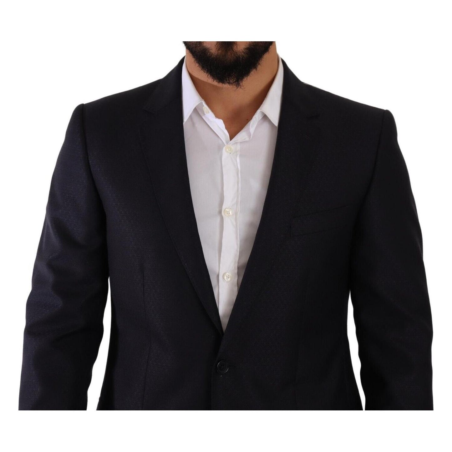 Dolce & Gabbana Blue MARTINI Slim fit 2 Piece Coat Suit KOS1907 - 50
