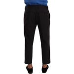 Dolce & Gabbana Gray Bordeaux Wool Trouser Dress Pants PAN72948#- 52