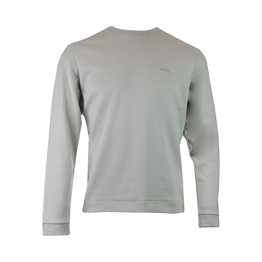Hugo Boss Elegant Beige Cotton Sweatshirt 4063534749698