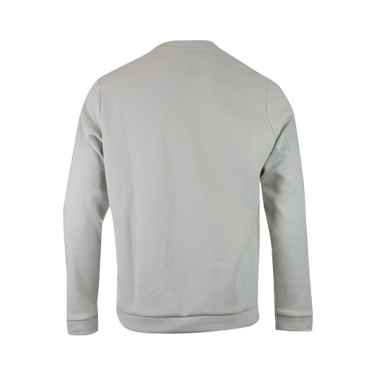Hugo Boss Elegant Beige Cotton Sweatshirt 4063534749698