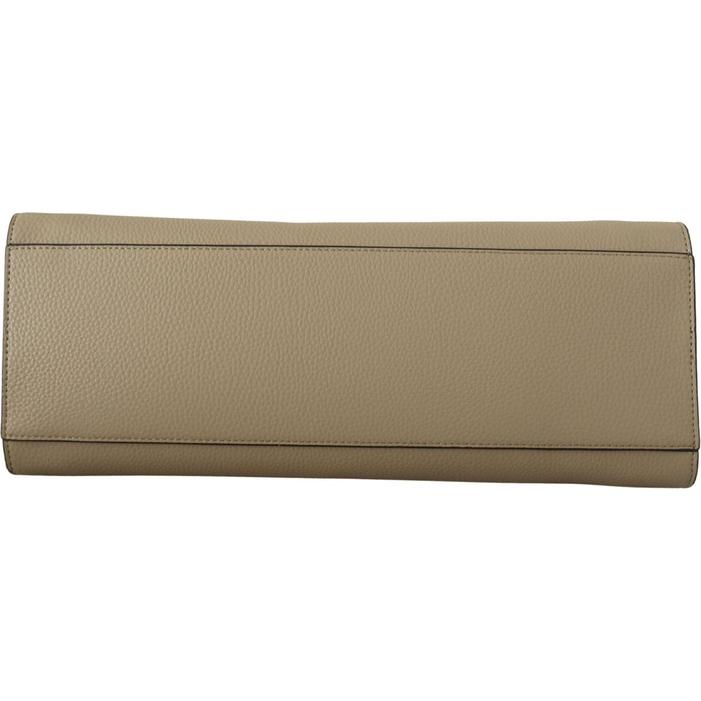 Karl Lagerfeld Enchanting Sage Green Leather Tote 8720092570404