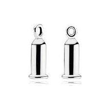 PANDORA CHARMS Mod. BARREL EARRINGS Earrings