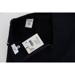 GF Ferre Blue Cotton Denim Mini Skirt SIG32470-1