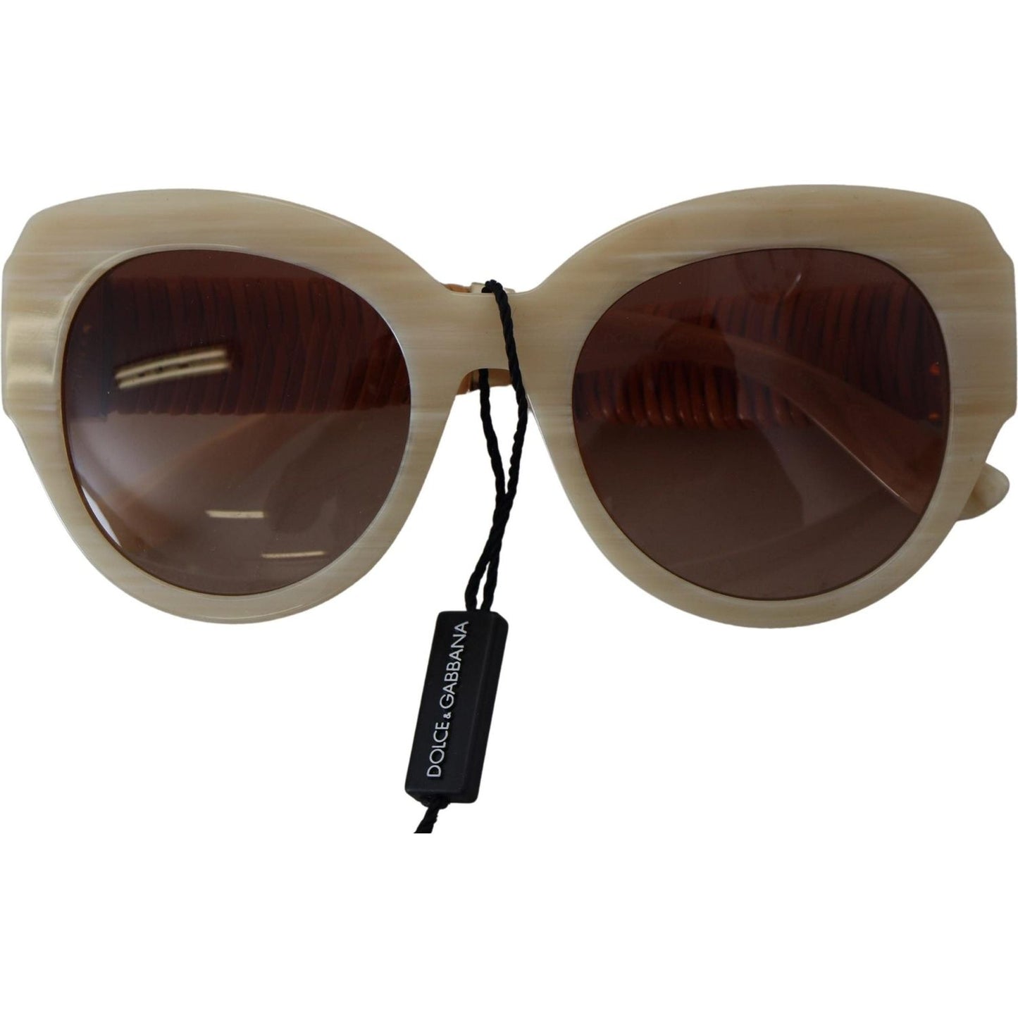 Dolce & Gabbana Beige Acetate Full Rim Brown Lense DG4294 Sunglasses GLA1047