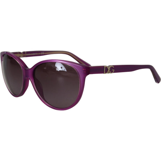 Dolce & Gabbana Purple Acetate Frame Round Shades DG4171P Sunglasses GLA1141