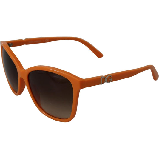 Dolce & Gabbana Orange Acetate Frame Round Shades DG4170PM Sunglasses GLA1155