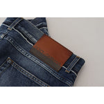 Dolce & Gabbana Blue Wash Cotton Regular Denim Jeans Pants PAN73316- 48