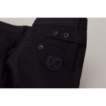 Dolce & Gabbana Blue Stretch Cotton Slim Trousers Chinos Pants PAN73340 - 44