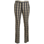 BENCIVENGA Multicolor Checkered Cotton Straight Fit Men Pants PAN71617 - 54