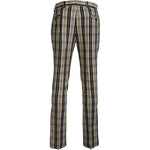 BENCIVENGA Multicolor Checkered Cotton Straight Fit Men Pants PAN71617 - 54