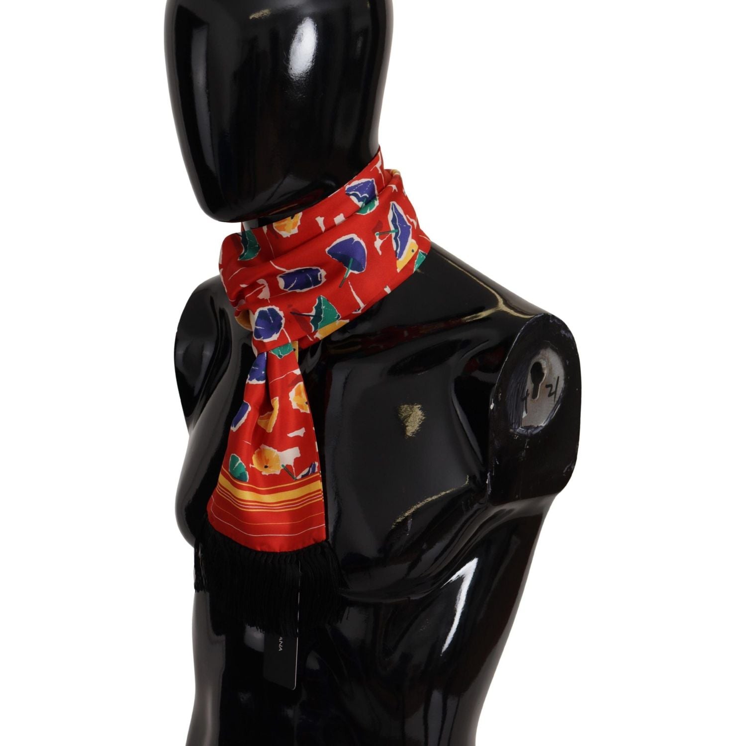 优雅多色真丝男士围巾