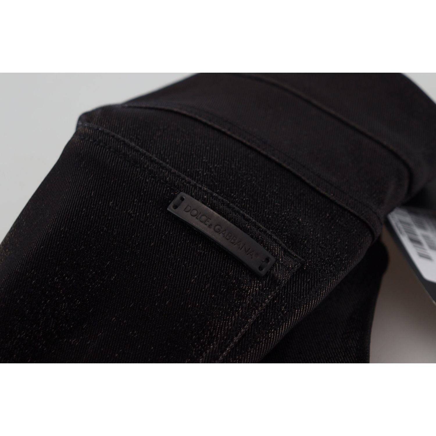 بنطلون جينز أسود أنيق من دولتشي آند غابانا - مقاس مخصص