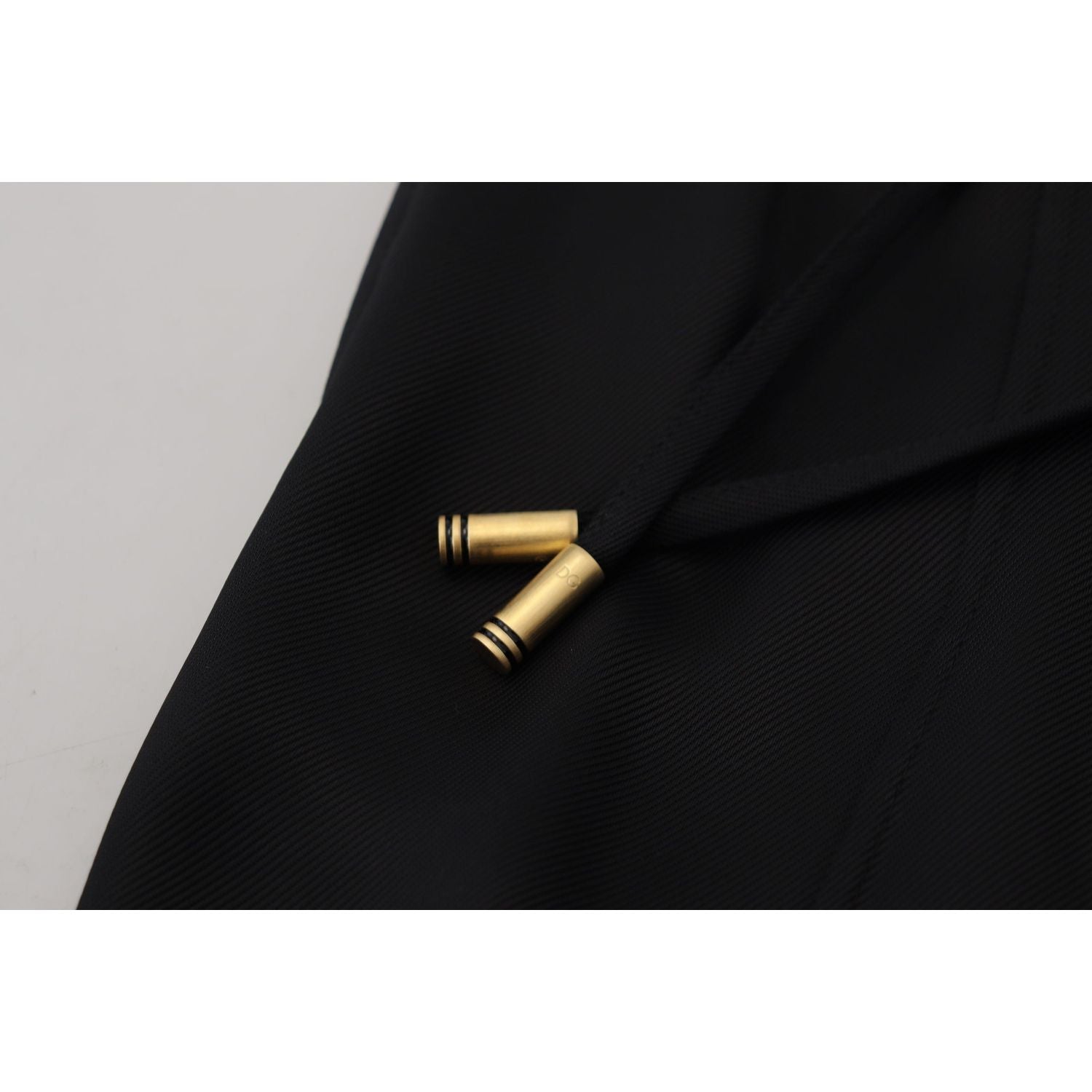 بنطلون قطني أسود أنيق من دولتشي آند غابانا