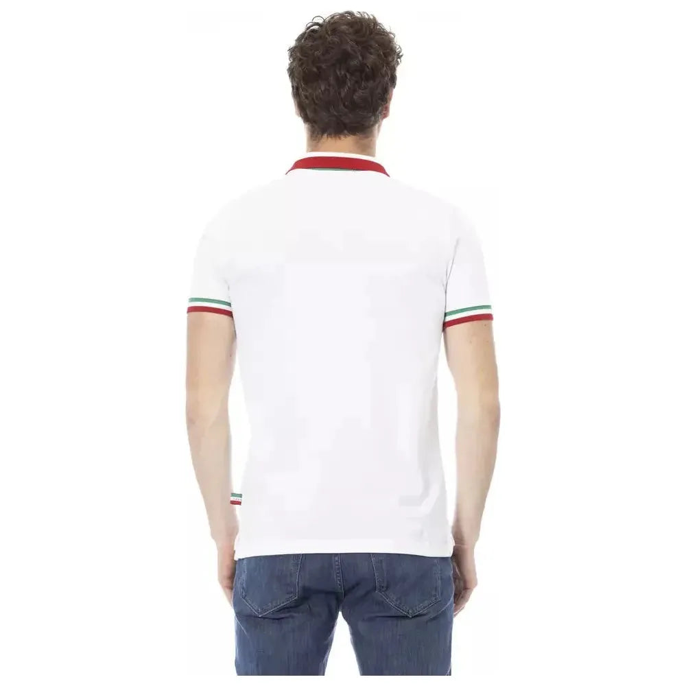 别致的三色领 Polo 衫