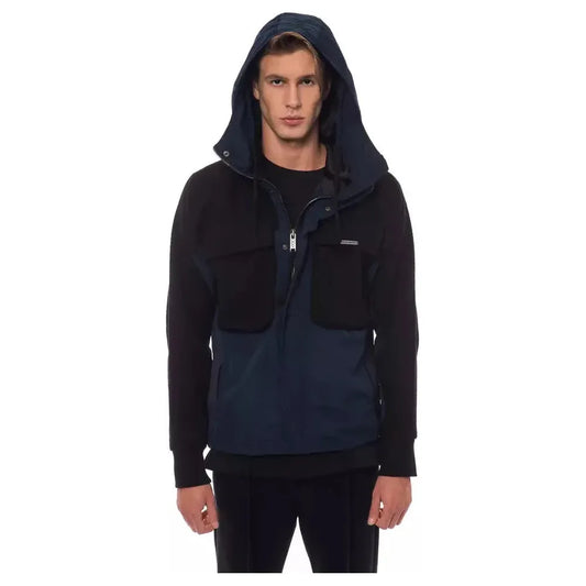 Nicolo Tonetto Black Wool Men's Jacket NI-12944-S