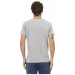 Trussardi Action Gray Cotton Men T-Shirt TR-22854-3XL