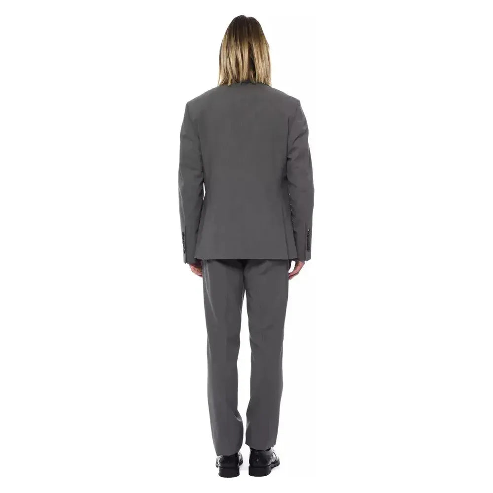 Billionaire Italian Couture Gray Wool Men Blazer BI-10383-IT50 | L