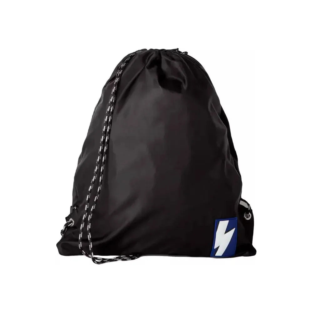 Neil Barrett Black Nylon Men Backpack NE-21073