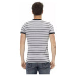 Trussardi Action Gray Cotton Men's T-Shirt TR-22770-L