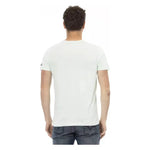 Trussardi Action Light Blue Cotton Men T-Shirt TR-22755-S