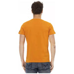 Trussardi Action Orange Cotton Men T-Shirt TR-22818-S