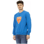 Automobili Lamborghini Blue Cotton Men Sweater AU-22631-XXL