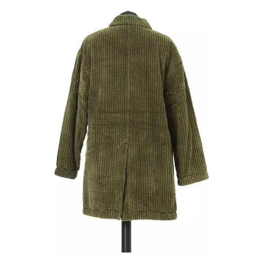 Jacob Cohen Green Cotton Women Jacket JA-22253-IT40|S