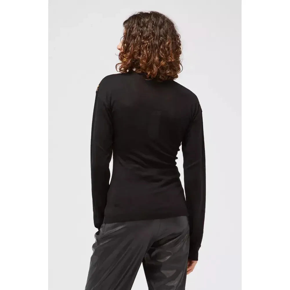 时尚长袖印花毛衣