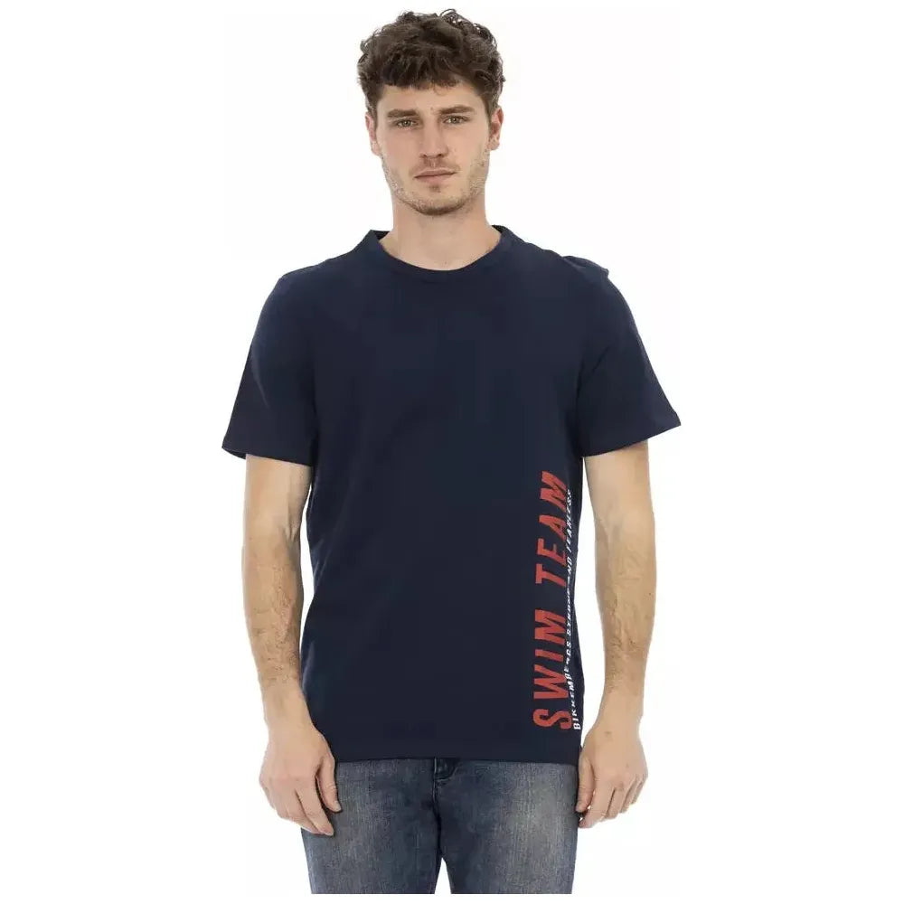 Bikkembergs Army Cotton Men T-Shirt BI-22060-S
