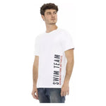 Bikkembergs White Cotton Men T-Shirt BI-22062-S