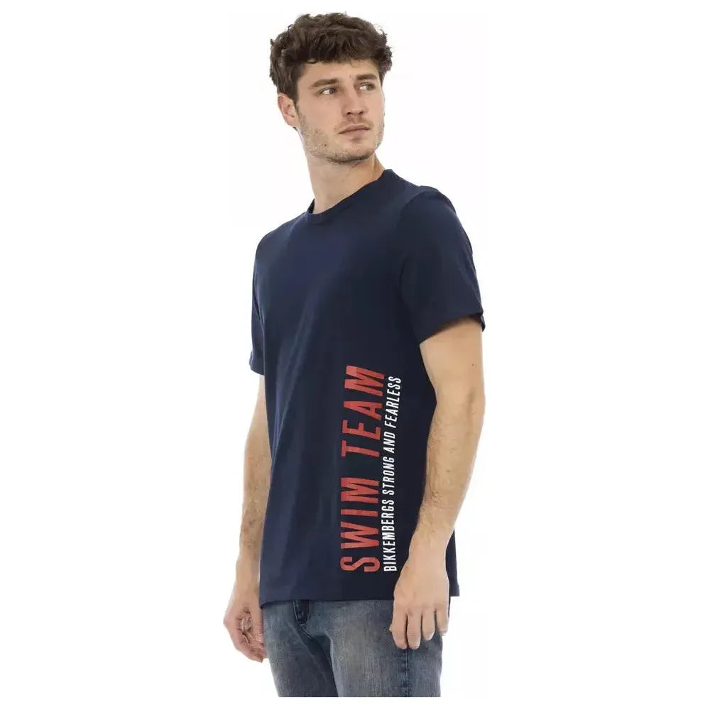 Bikkembergs Army Cotton Men T-Shirt BI-22060-S