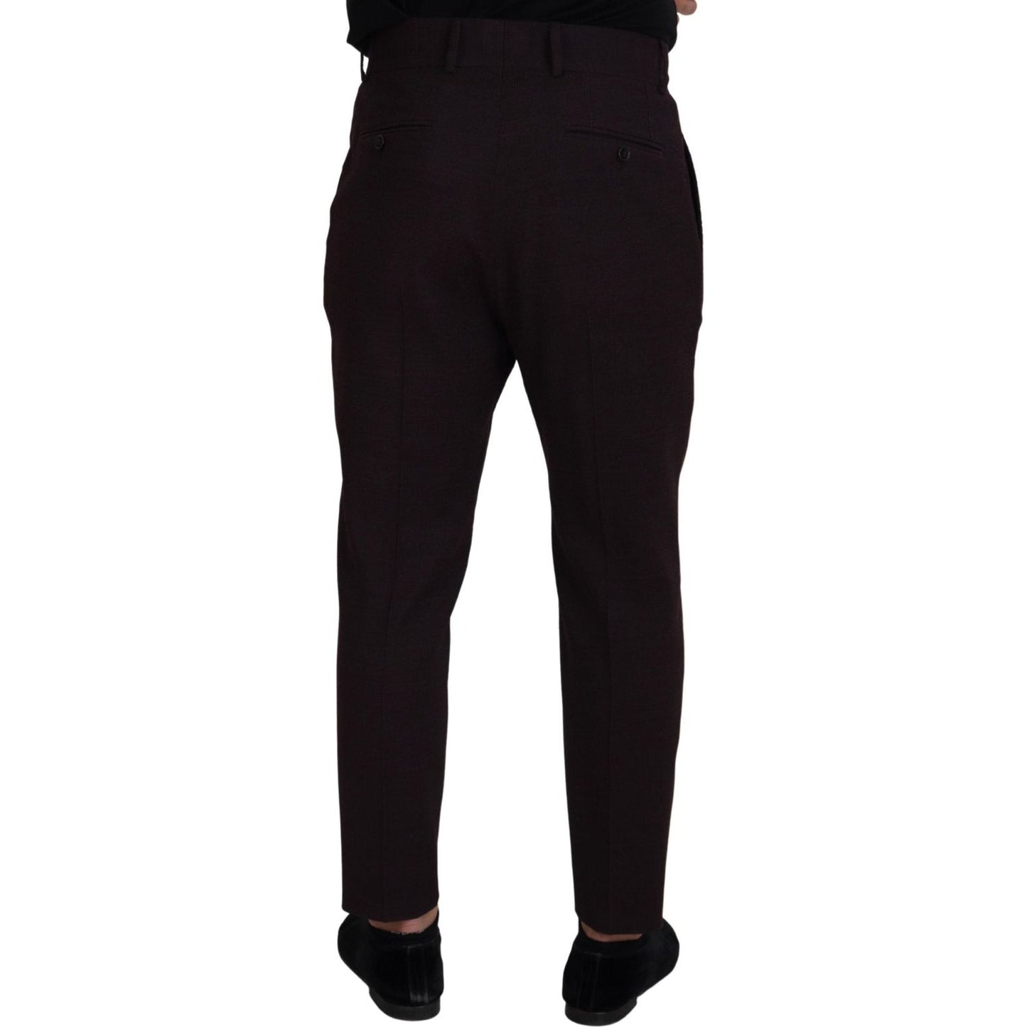 Dolce & Gabbana Brown Cotton Chino Men Pants PAN73266 - 48