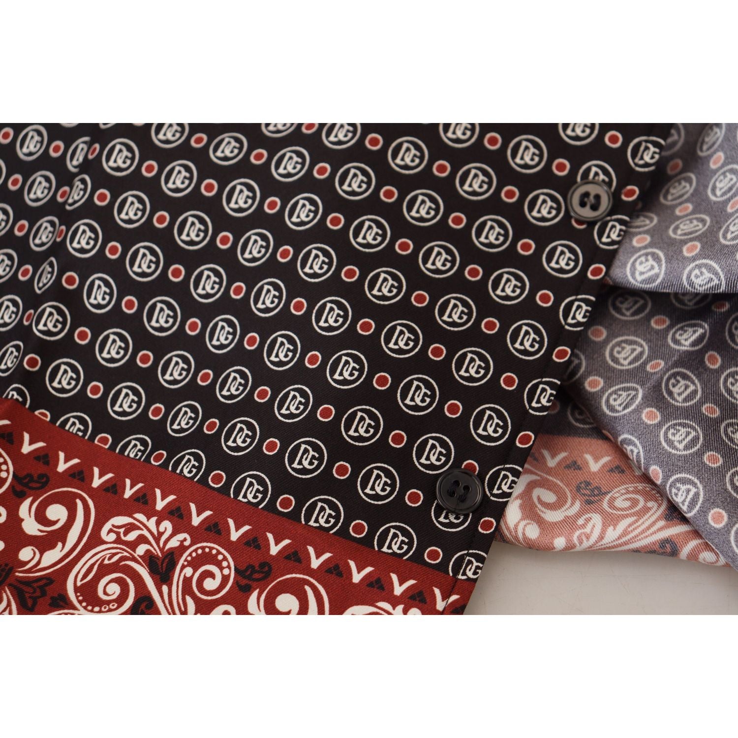 优雅多色丝绸休闲衬衫