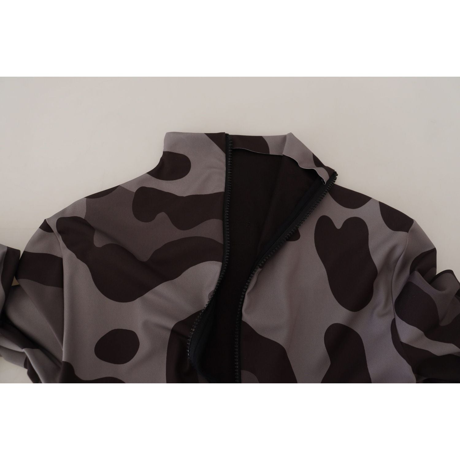 Elite 灰色图案男士潜水服泳装