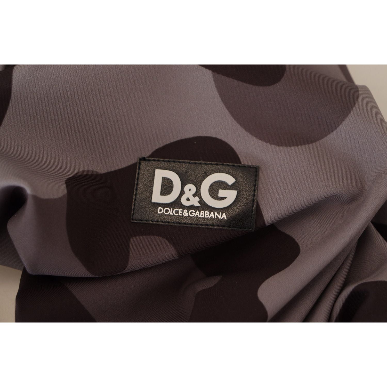 Elite 灰色图案男士潜水服泳装