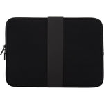 Gant Black Padded Pouch Bag Zipper Cover Sleeve Case VAS130823