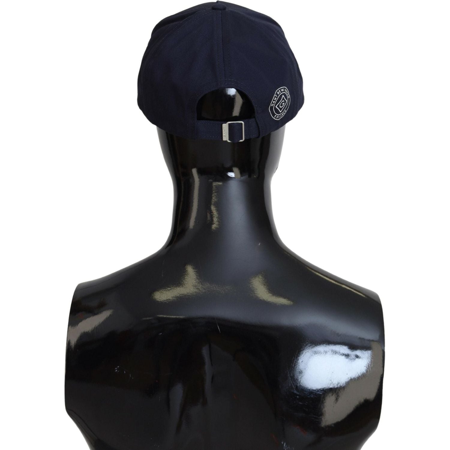 优雅蓝色棉质棒球帽